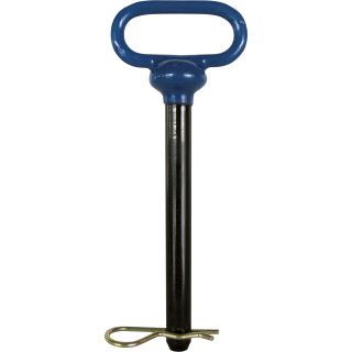 Braber Equipment 3-Point Hitch Pin — 1/2in. Dia. x 3 5/8in.L, Model# 705HPBLU  Clevis   Hitch Pins