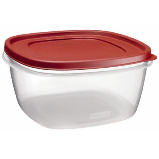 Rubbermaid 24 Cup Rectangular Easy Find Lid Food Storage Container