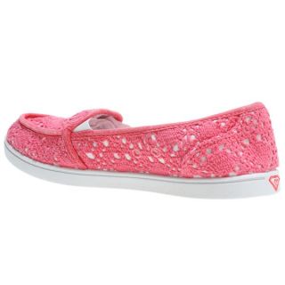 Roxy Lido Crochet Shoes Highlighter Pink   Womens