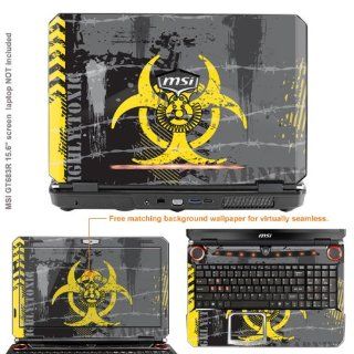 Protective Decal Skin Sticker for MSI GT683R GT683DXR with 15.6 in Screen case cover GT683R 257 Electronics