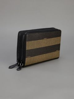 Fendi 'pequin' Stripe Wallet