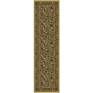 Caroline Floral Heat set Emerlen Runner Rug (22 X 77)