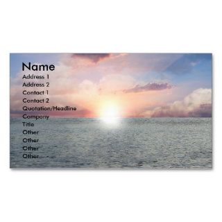 Beautiful View Business Card Template