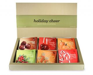 holiday cheer teabag selection by adagio teas