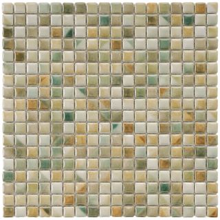 Somertile 12x12 in Samoan 9/16 in Springfield Porcelain Mosaic Tile (pack Of 10)