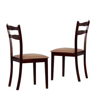 Warehouse Of Tiffany Callan Wood Dining Chairs (set Of Four)