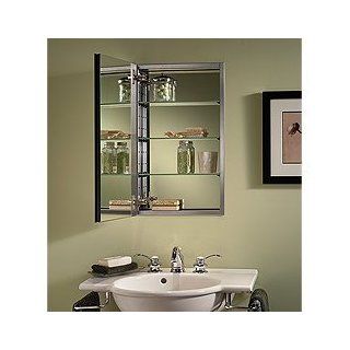 NuTone S468244SS Studio IV Series Recessed Beveled Mirror Medicine Cabinet, White   Built In Kitchen Cabinetry  