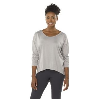 C9 by Champion Womens Loose Fit Yoga Layering Top   Heather Grey L
