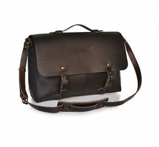 jules leather plumber bag by bodie and fou