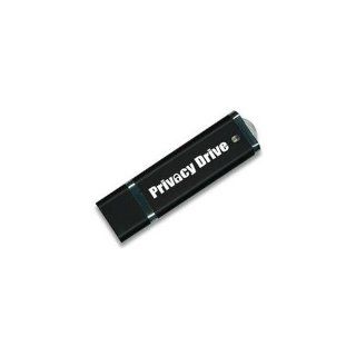32GB USB 2.0 Privacy Flash Drive Black with 256BIT Encryption Electronics