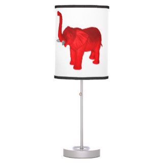 Red Elephant Table Lamps