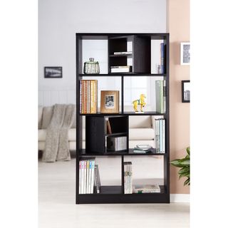 Furniture Of America Modern Swivel Blocks Bookcase/ Display Stand
