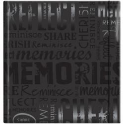 Embossed Gloss Expressions Memories Photo Album (holds 200 Photos)