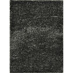 Seville Charcoal Shag Rug (76 X 96)