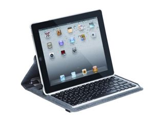 Targus Versavu THZ171US Rotating Keyboard Case & Stand for iPad 3 Bone White