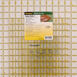 Omnigrid Acrylic Quilters Square Set (pack Of 4)