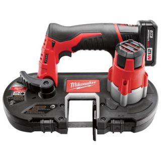 Milwaukee M12 Cordless Subcompact Band Saw Kit — 12 Volt, Model# 2429-21XC  Portable Band Saws