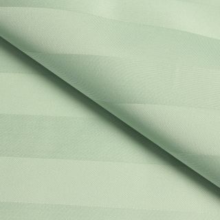 Elite Home Products Delray Sateen Blend 600 Thread Count Quality Striped 6 piece Sheet Set Green Size Full