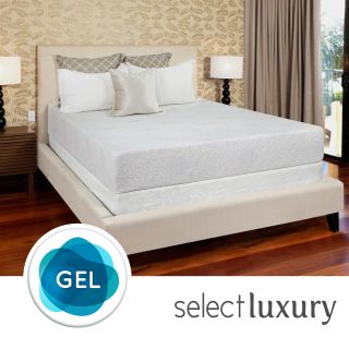 Select Luxury Swirl Gel Memory Foam 8 inch Full size Medium Firm Mattress