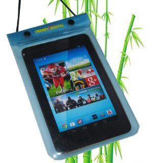 TrendyDigital WaterGuard Waterproof Case for Hisense Sero 7 7" Tablet E270BSA and Hisense Sero 7 Pro 7" Tablet M470BSA (Blue)  Players & Accessories