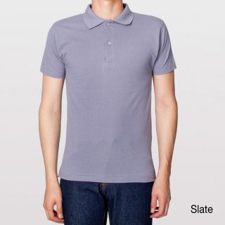 American Apparel Mens Cotton Pique Shirt