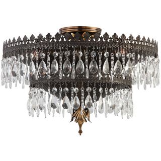 Crystorama Alhambra Fiesta 5 light Semi flush Fixture