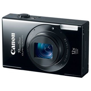 Canon PowerShot ELPH 530 HS 10MP Black Digital Camera Canon Point & Shoot Cameras
