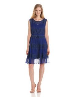 Tracy Reese Women's  Exclusive Silk and Lace Dress