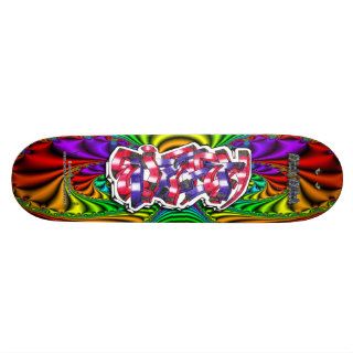 Elizabeth 01 ~ Custom Graffiti Art Pro Skateboard