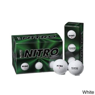 Nitro Blaster Large Two piece Solid Core Golf Balls (pack Of 72)