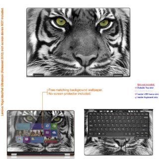 Decalrus   Matte Decal Skin Sticker for LENOVO IdeaPad Yoga 11 11S Ultrabooks with 11.6" screen (IMPORTANT NOTE compare your laptop to "IDENTIFY" image on this listing for correct model) case cover Mat_yoga1111 272 Computers & Accessor