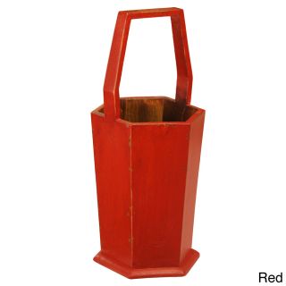 Classic Style Wooden Flower Pot