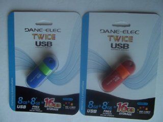 DANE ELEC TWICE USB PORTABLE MEMORY Computers & Accessories