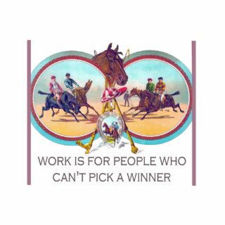 Funny Horse Racing – Work For People Who Can’t Win Photo Sculptures