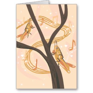 Country Love Song Greeting Card
