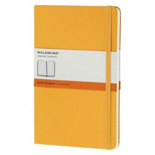 Moleskine Hard Cover Notebook   Orange (5.12 x 8.25)
