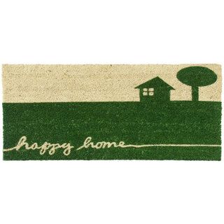 Rubber cal Happy Home Country Doormat (18 X 30)