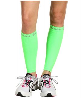 Zensah Compression Leg Sleeves Neon Green
