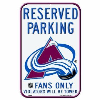 NHL Colorado Avalanche 11 by 17 Inch Locker Room Sign  Sports Fan Street Signs  Sports & Outdoors