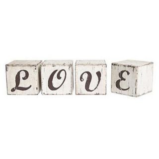 letter building blocks by i love retro