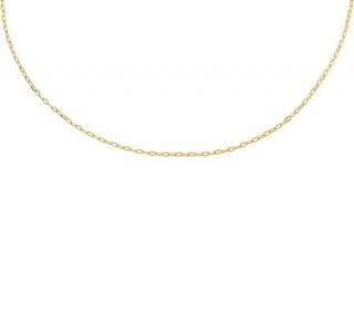 Milor 16 Polished Cable Chain, 14K Gold —