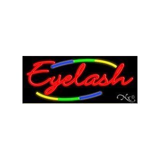 Eyelash Neon Sign (Glass Tubing)    