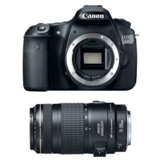 Canon EOS 60D 18MP DSLR Camera with 70 300mm Len