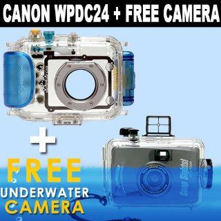 Canon WP DC24 Waterproof Case for Canon Powershot SD790IS Digital Cameras  Underwater Camera Housings  Camera & Photo