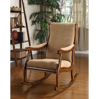 Furniture Of America Antique Oak Rocking Chair