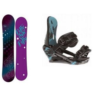 5150 Prism Snowboard w/ Morrow Ski Bindings   Womens board binding package 0972