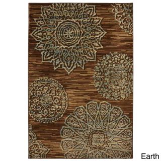 Leigh Striated Medallion Rug (8 X 10)