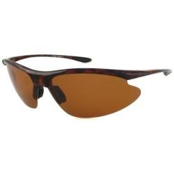 Alta Vision Polarized Sail Mens Tortoise/polarized Brown Wrap Sunglasses