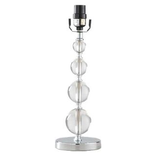 Threshold Acrylic Stacked Ball Lamp Base Small (Includes CFL Bulb)
