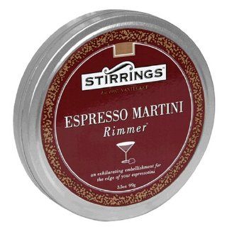 Stirrings Espresso Drink Rimmer, 3.5 Ounce Tin (Pack of 6)  Cocktail Mixes  Grocery & Gourmet Food